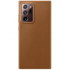 Чехол-накладка Galaxy Note 20 Ultra Leather Cover Tan