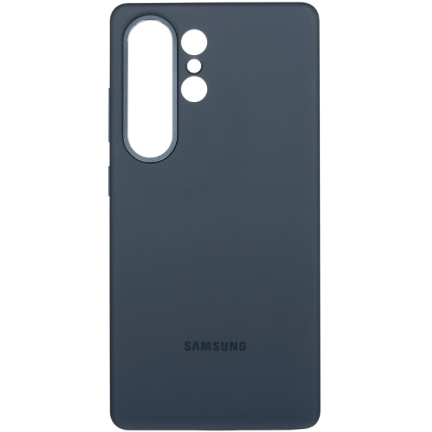 Чехол Samsung S25 Ultra Silicone Case 360 Black Black (Черный)