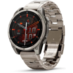 Garmin Fenix 8 AMOLED Sapphire 47mm Grey / Gray Titanium Band (010-02904-40)