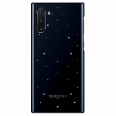 Чехол-накладка Galaxy Note 10 Plus LED Back Cover Black