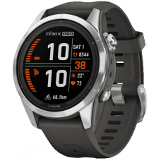 Garmin Fenix 7S Pro Solar Silver / Graphite Band