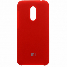 Чехол-накладка Xiaomi Redmi 5 Silicone Cover Red