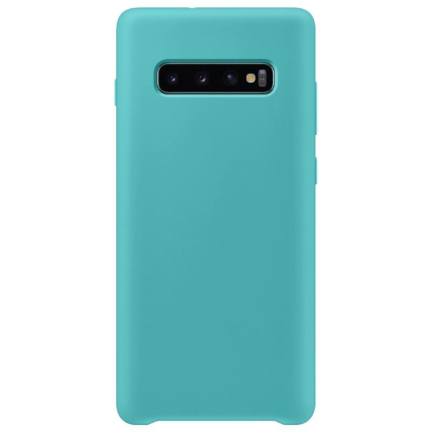 Чехол Galaxy S10 Plus Silicone Cover Green Green (Зелёный)