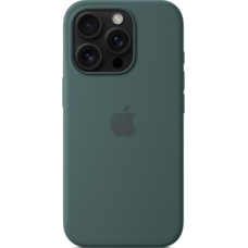 Чехол iPhone 16 Pro Silicone Case 360 Marine Green