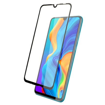 Защитное стекло 3D для Huawei P30 Lite Черное