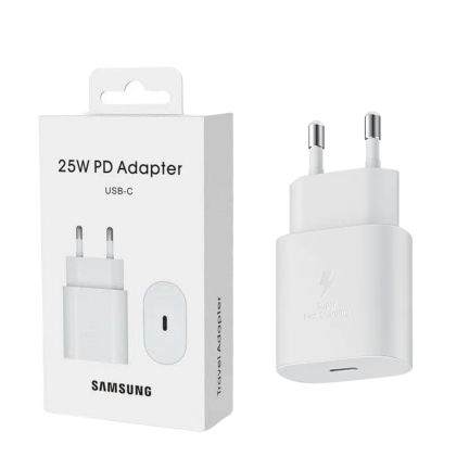 СЗУ Samsung USB-C 25W White (Оригинал)