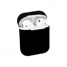 Чехол AirPods 1/2 Silicone Case Black