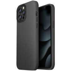 Чехол iPhone 13 Pro Uniq Lino Hue Silicone Grey