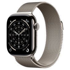 Купить Apple Watch 11 46mm Natural Titanium Case / Natural Milanese Loop Apple Watch 11 46mm Natural Titanium Case / Natural Milanese Loop
