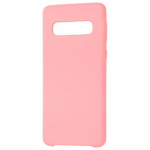 Чехол-накладка Galaxy S10 Plus Silicone Cover Light Pink