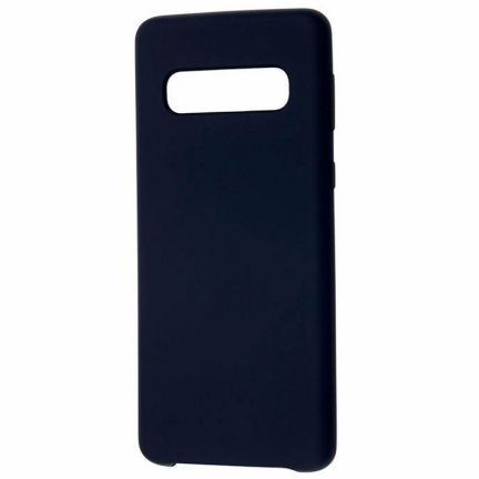 Чехол Galaxy S10 Silicone Cover Midnight Blue Blue (Синий)