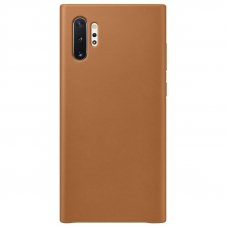 Чехол-накладка Galaxy Note 10 Plus Leather Cover Tan