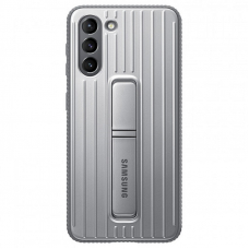 Чехол-накладка Galaxy S21 Protective Standing Cover Silver